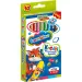 Bambino: Zestaw 10 kredek Jumbo z temperówką