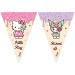 Baner imprezowy Hello Kitty i Kuromi 200 cm