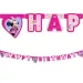Banner urodzinowy z napisem "Happy Birthday" Minnie Mouse i Daisy, 200 cm