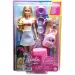 Barbie®: Dreamhouse Adventures podróżująca lalka Barbie z akcesoriami - Mattel