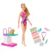 Barbie Dreamhouse Adventures: Zestaw lalek Barbie mistrzyni pływania - Mattel