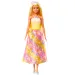 Barbie Dreamtopia: Księżniczka w żółto-różowej sukni z motylami – Mattel