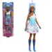 Barbie Dreamtopia: Lalka jednorożec w niebieskiej tęczowej sukience - Mattel