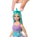 Barbie Dreamtopia: Lalka jednorożec w niebiesko-fioletowej sukience - Mattel