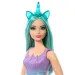 Barbie Dreamtopia: Lalka jednorożec w niebiesko-fioletowej sukience - Mattel