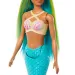 Barbie Dreamtopia: Syrenka z niebieskimi włosami i płetwą - Mattel