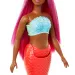 Barbie Dreamtopia: Syrenka z różowymi włosami i koralowym ogonem - Mattel