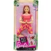 Barbie: Elastyczna lalka do jogi z rudymi włosami w czerwonej bluzce – Mattel