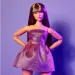 Barbie: Kolekcja Pastelowa - W różowej sukience - Mattel