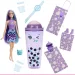 Barbie: Slime Reveal Bubi Buli Lalka Fioletowa - Mattel