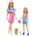 Barbie: Stacie na ratunek - Zestaw Barbie i Stacie z pieskiem i akcesoriami - Mattel