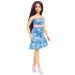 Barbie: Stylowa lalka Fashionista w sukience z motylem - Mattel