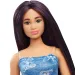 Barbie: Stylowa lalka Fashionista w sukience z motylem - Mattel