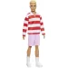 Barbie: Stylowy Ken Fashionista w pasiastym swetrze - Mattel