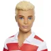 Barbie: Stylowy Ken Fashionista w pasiastym swetrze - Mattel