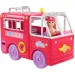 Barbie: Zestaw zabawowy z wozem strażackim Chelsea - Mattel