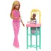 Barbie blond włosa pediatra zestaw do zabawy z lalką - Mattel
