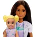 Barbie brunetka dentystka zestaw do zabawy z lalką - Mattel
