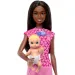 Barbie pediatra z brązowymi włosami – zestaw do zabawy z lalką kariery – Mattel