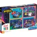 Batwheels 4 w 1 Supercolor puzzle - Clementoni