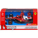 Bburago: Ferrari SF-25 — metalowy model bolidu F1 1/43 (Charles Leclerc #16)