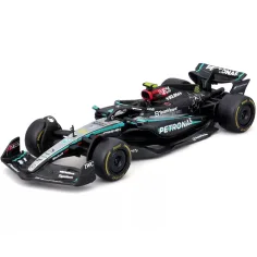 Bburago: Mercedes-AMG F1 W15 Performance, metalowy model samochodu wyścigowego 1/43 (Lewis Hamilton #44) zdjęcie 2