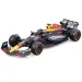 Bburago: Red Bull RB19 F1 metalowy model samochodu 1/43 (Max Verstappen #1, edycja specjalna Miami GP, z kaskiem)