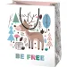 Be Free torba prezentowa z motywem jelenia, normalny rozmiar 11x6x14 cm
