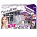 Beauty Bomb Zestaw brokatowych tatuaży dla nastolatek z kolorowym pasemkiem włosów
