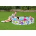 Bestway: Basen ogrodowy Fill N Fun ze sztywnymi ściankami z motywem podwodnego świata Ø 152 x 25 cm