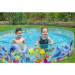Bestway: Fill N Fun™ Odyssey basenik z sztywnymi ściankami w morskim wzorze Ø 244 x 46 cm