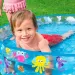 Bestway: Fill N Fun Morski Basen Dziecięcy z Motywem Zwierząt Morskich, Ø 122 x 25 cm