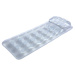 Bestway: Srebrny przezroczysty dmuchany materac 175 x 63 x 26 cm