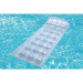 Bestway: Srebrny przezroczysty dmuchany materac 175 x 63 x 26 cm