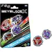 Beyblade X: Podwójny zestaw - Beat Tyranno 4-70Q &amp; Knife Shinobi 4-80HN wirujący bączek - Hasbro