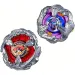 Beyblade X: Podwójny zestaw - Beat Tyranno 4-70Q &amp; Knife Shinobi 4-80HN wirujący bączek - Hasbro