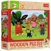 Bing i przyjaciele 24-elementowe drewniane puzzle - Trefl