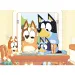 Bluey 2 w 1 puzzle 24 elementów i kolorowanka 50x35 cm - Lisciani