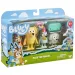 Bluey: Przekaż paczkę zestaw 4 figurek do zabawy