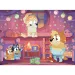 Bluey bajka na dobranoc 2 w 1 puzzle 24-elementowe i kolorowanka 35x25 cm - Lisciani