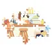 Bluey i jej rodzina 104-elementowe puzzle - Clementoni