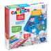 Bohaterowie dwustronne kolorowanki puzzle z 12 flamastrami - Carioca
