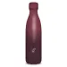 Bordowy dwuwarstwowy metalowy bidon 500ml