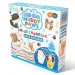 Buddy&amp;Barney: Zestaw zmieniający kolor do przyklejania na płytki - Błotniste łapki