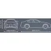 COBI: Alfa Romeo Giulia Quadrifoglio zielony zestaw klocków konstrukcyjnych (24605)