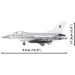 COBI: Armed Forces F-16AM Fighting Falcon zestaw konstrukcyjny (5893) zdjęcie 6