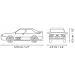 COBI: Audi Quattro 1980 biały samochód - zestaw konstrukcyjny (24665) zdjęcie 4