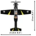 COBI: Beechcraft T-6 Texan II czarny zestaw konstrukcyjny (26626)