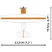 COBI: Cessna 172 Skyhawk pomarańczowo-biały zestaw konstrukcyjny (26623)