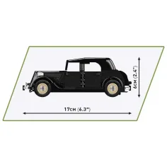 COBI: Citroën 15CV SIX D zestaw konstrukcyjny samochodu (2267) zdjęcie 4